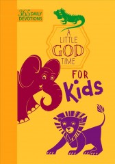 A Little God Time for kids (faux)