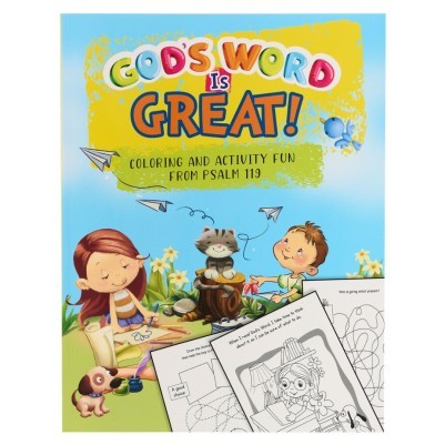 Gods Word is Great - Colouring & Activity
