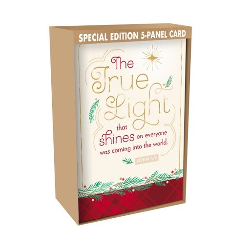 Christmas cards - True Light - Five panel