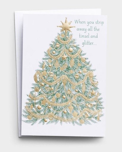 Christmas Cards Tree to Cross - 5 panel