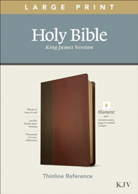 KJV Lrg Print Ref,Bible Filament enabled
