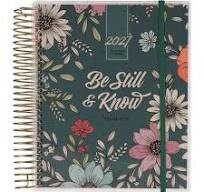 2027 Planner Spiral Bound Be Still & Know