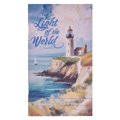 2027 small 24 month daily planner Light of The World