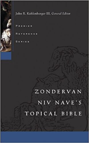 Zondervan NIV Nave's Topical Bible